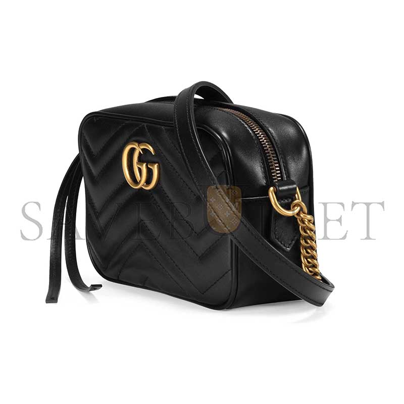 GUCCI GG MARMONT MINI CAMERA BAG 448065 (18*12*6cm)